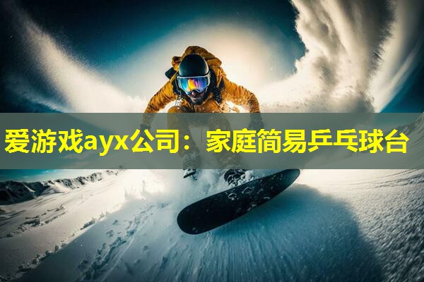 爱游戏ayx公司：家庭简易乒乓球台